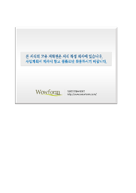 사업계획서 (정보통신벤처창업경진대회) 사업계획서 (정보통신벤처창업경진대회)